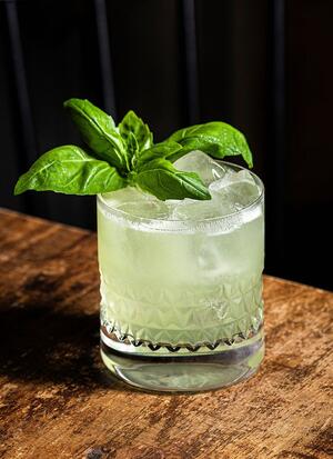 Gin Basil Smash